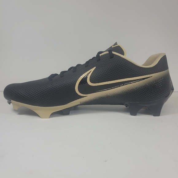 Nike Vapor Edge Speed 360 Football Cleats Low Mens Size 14 Black Gold CV6349-004 - Picture 3 of 10